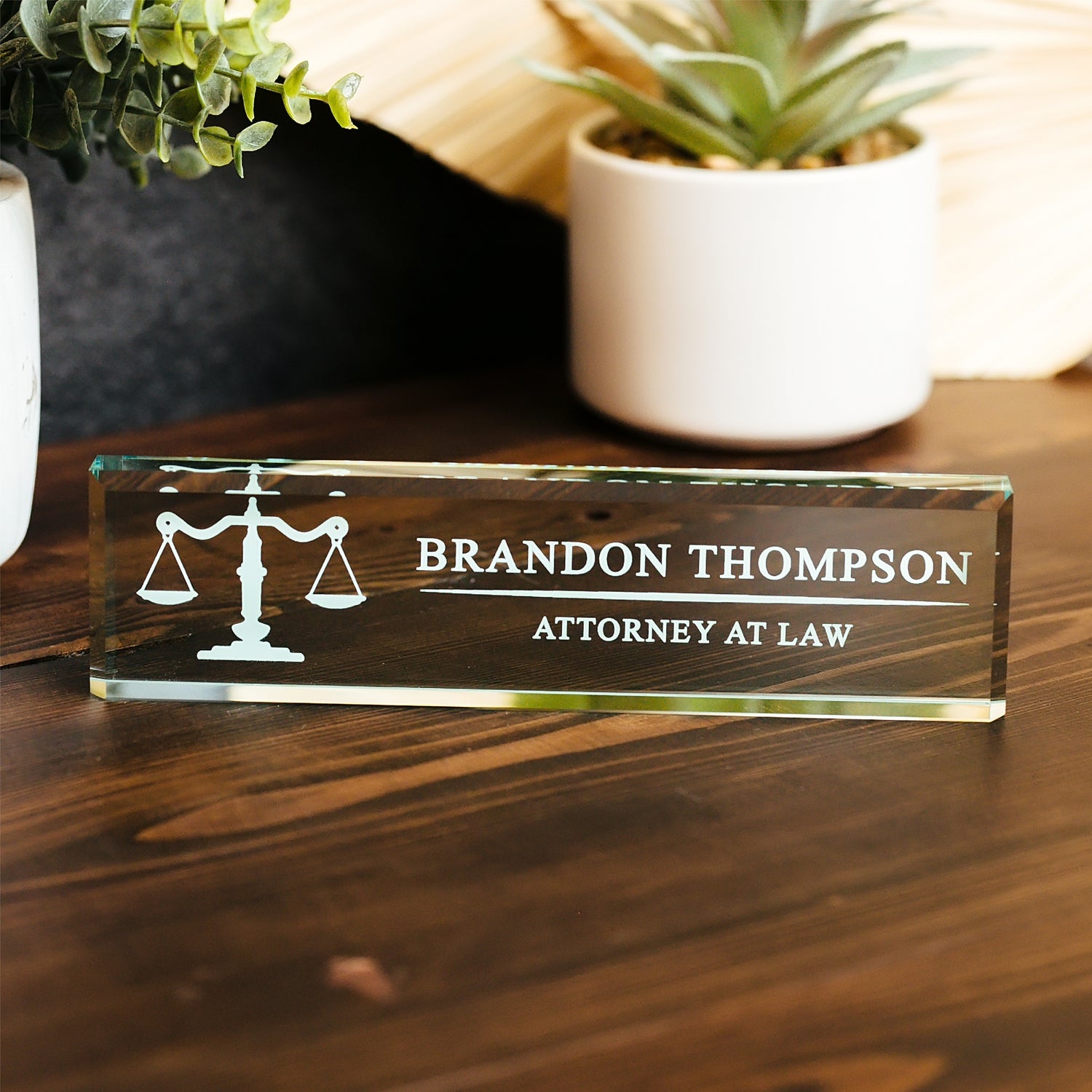 Desk Name Plates