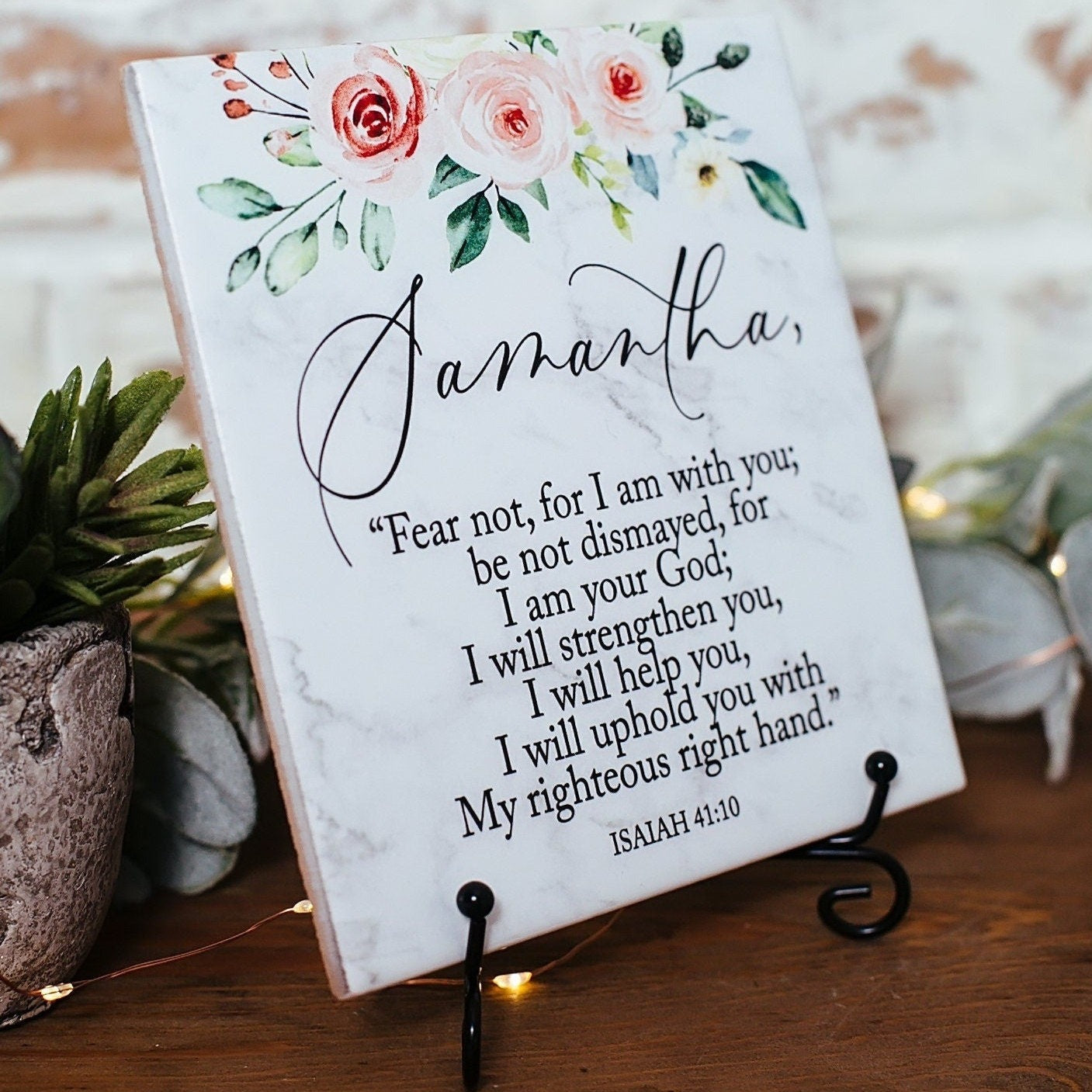 Fear Not For I Am With You Christian Encouragement Gifts For Women Teens Girls Bible Scripture Verse Encouragement, Religious Graduation