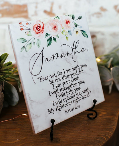 Fear Not For I Am With You Christian Encouragement Gifts For Women Teens Girls Bible Scripture Verse Encouragement, Religious Graduation